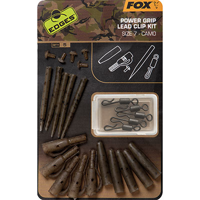 fox EDGES POWER GRIP LEAD CLIP KIT CAMO CAC776.jpg