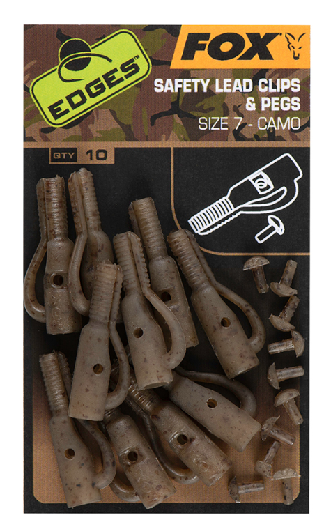 fox Camo Safety Lead Clip & Pegs CAC807.png