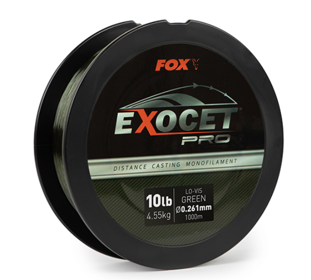 fox EXOCET PRO MONOFILAMENT LO-VIS GREEN CML190.png