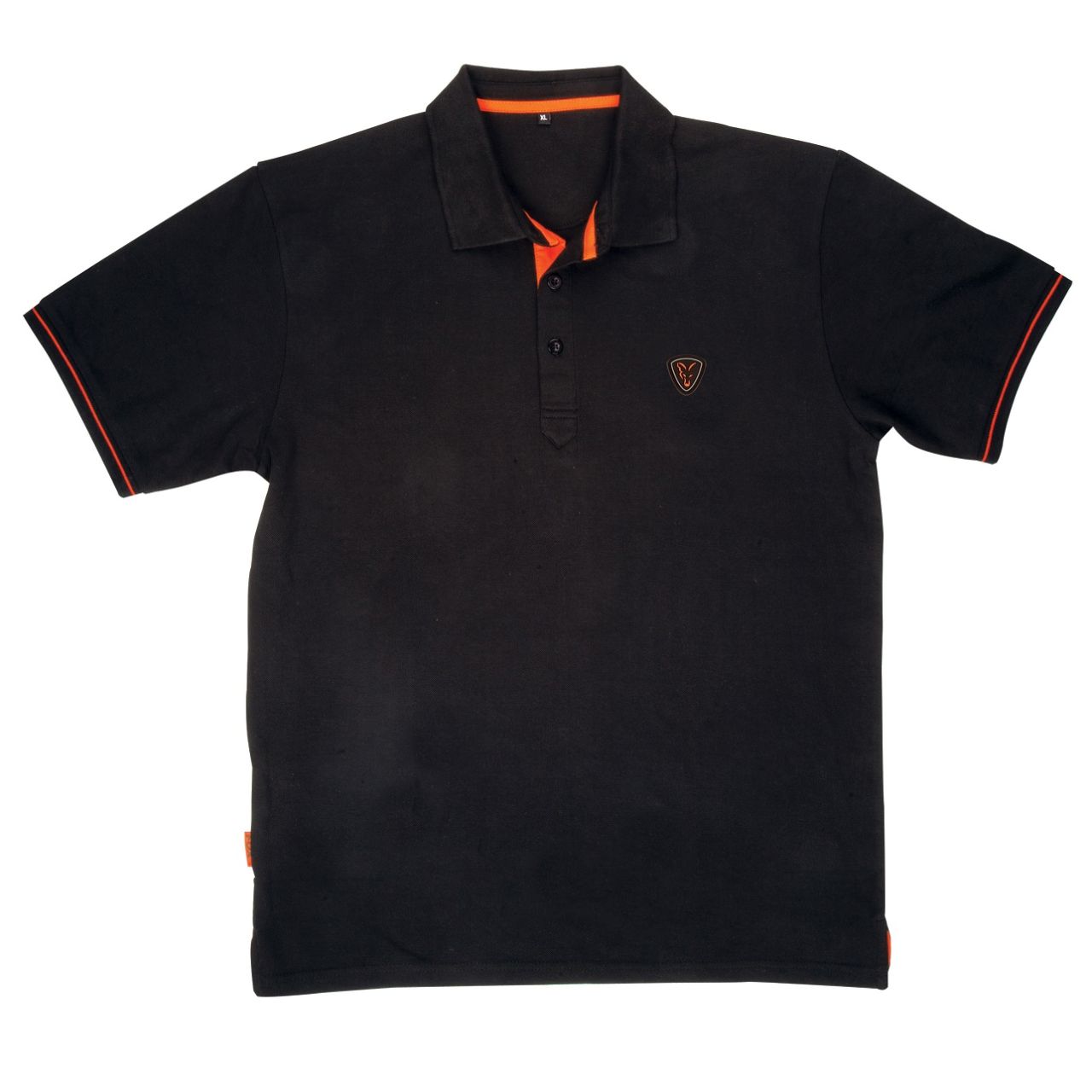 fox POLO SHIRT BLACK / ORANGE CPR735.jpg