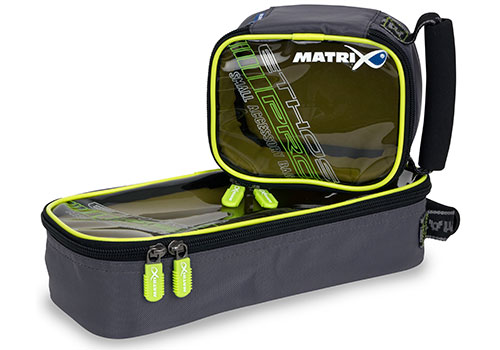 matrix Matrix Pro accessory bag clear top lime lining GLU080.jpg