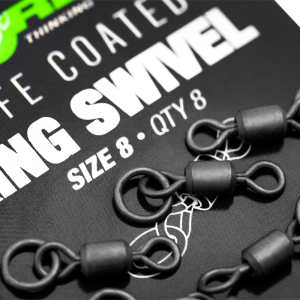 Korda PTFE Ring Swivel Size 8 (8pcs) KMW002_2.jpg