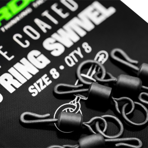 Korda PTFE QC Ring Swivel Size 8 (8pcs) KMW004_1.jpg