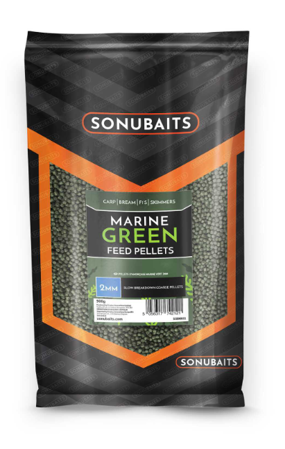 Sonubaits Marine Green Feed Pellets S1800032.png